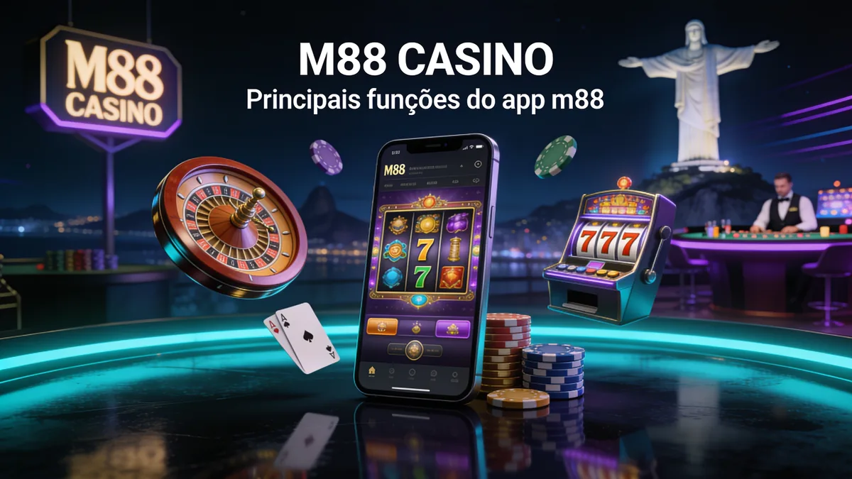 Principais funções do app m88 — m88 no Brasil